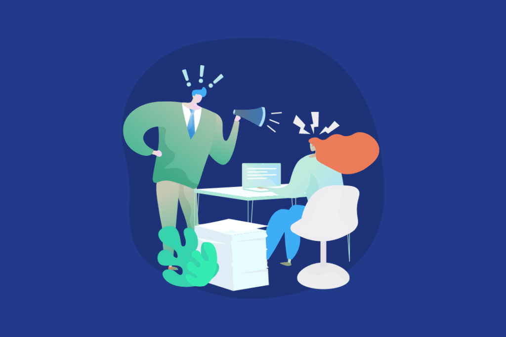 Ilustración sobre la Ley Karin y la prevención del acoso laboral en Chile