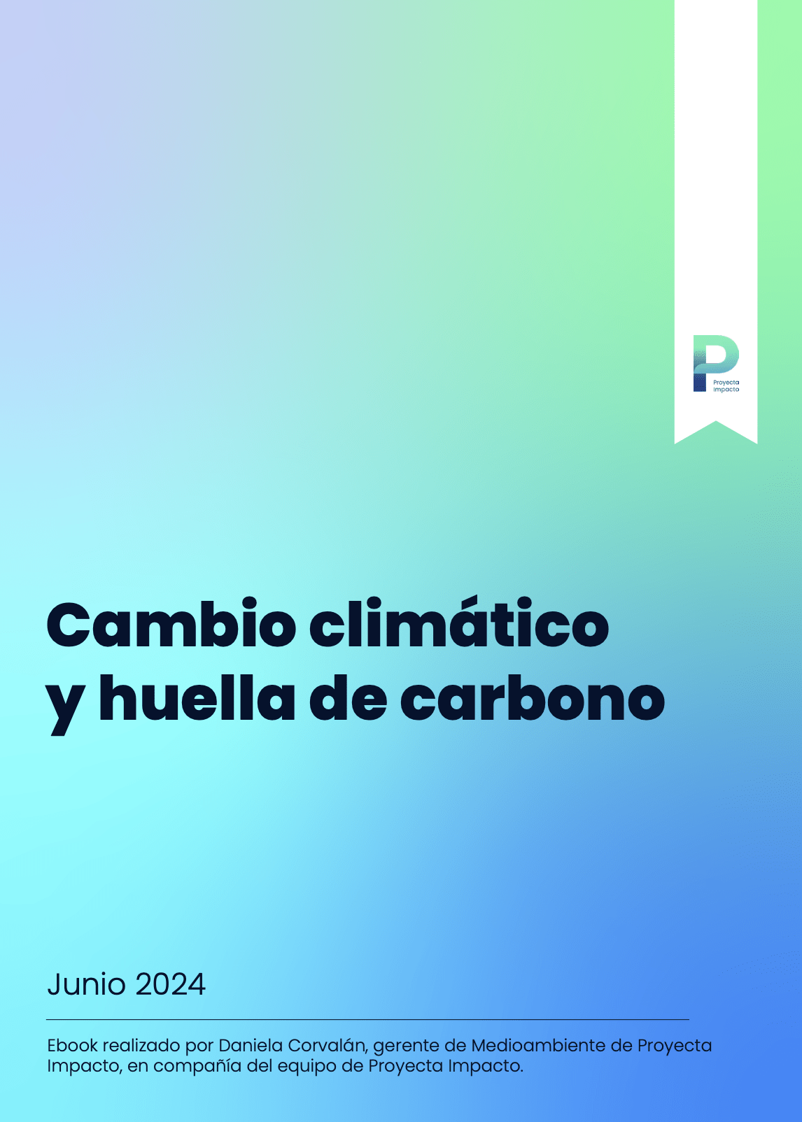 Portada cambio climático y huella de carbono